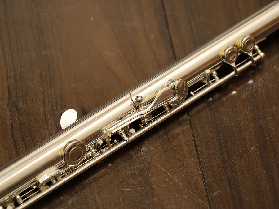 [SN 3143] USED MURAMATSU STANDARD all silver flute [10]