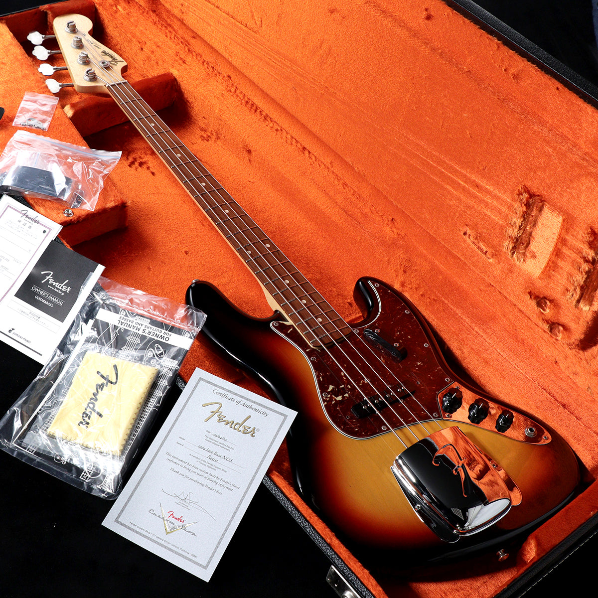 [SN R45357] USED Fender Custom Shop / 1964 Jazz Bass NOS 2009 [05]