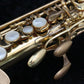 [SN 11969] USED YAMAHA Yamaha / Soprano YSS-62 Puerple LOGO SN.119** Soprano saxophone, all tampos replaced [03]