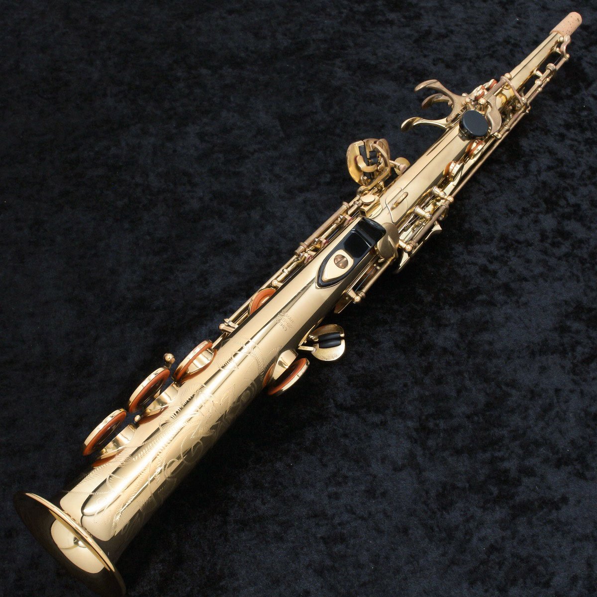 [SN 11969] USED YAMAHA Yamaha / Soprano YSS-62 Puerple LOGO SN.119** Soprano saxophone, all tampos replaced [03]