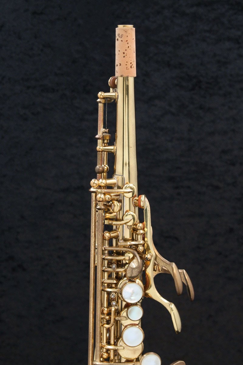 [SN 11969] USED YAMAHA Yamaha / Soprano YSS-62 Puerple LOGO SN.119** Soprano saxophone, all tampos replaced [03]