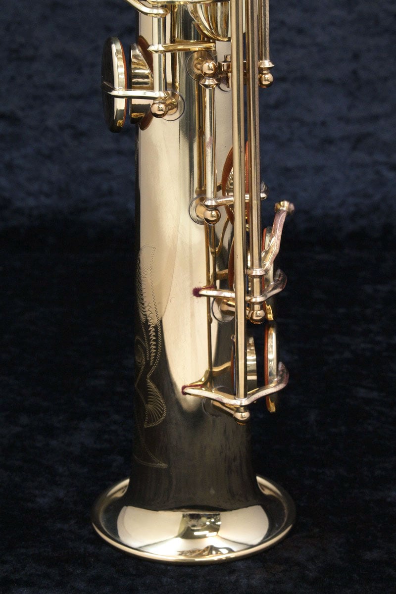 [SN 11969] USED YAMAHA Yamaha / Soprano YSS-62 Puerple LOGO SN.119** Soprano saxophone, all tampos replaced [03]