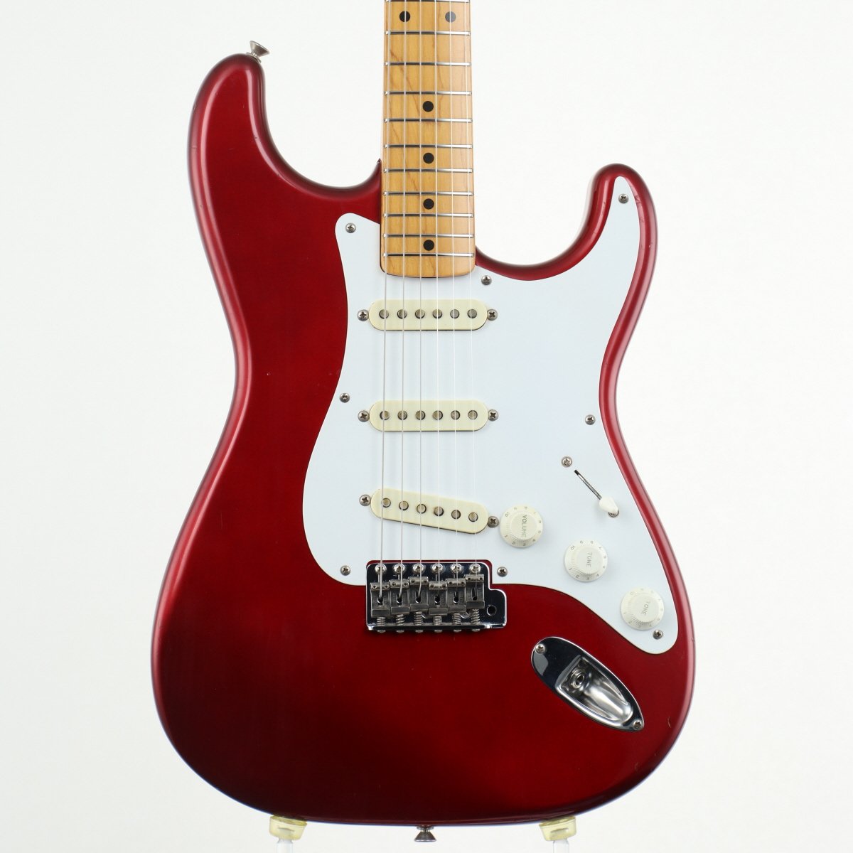 [SN JV42598] USED Fender Japan / Stratocaster ST57-85 Candy Apple Red [12]