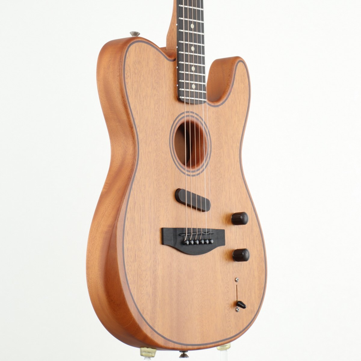 [SN US232692A] USED Fender USA / American Acoustasonic Telecaster All-Mahogany Natural [11]