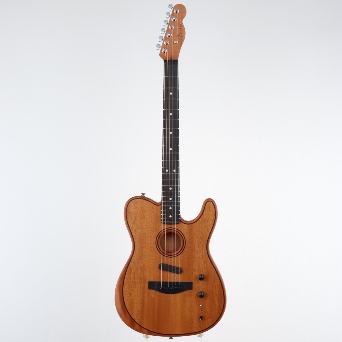 [SN US232692A] USED Fender USA / American Acoustasonic Telecaster All-Mahogany Natural [11]