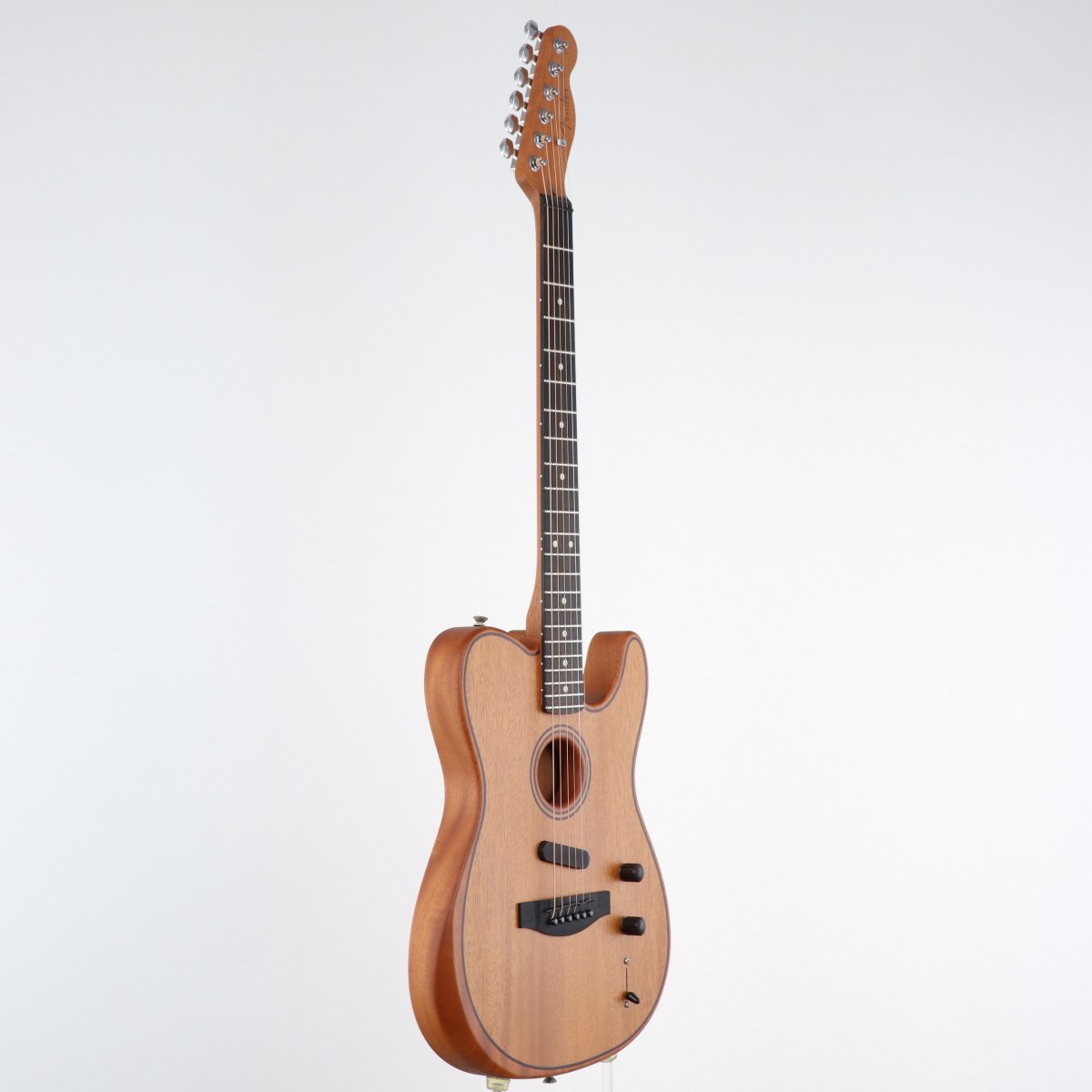 [SN US232692A] USED Fender USA / American Acoustasonic Telecaster All-Mahogany Natural [11]