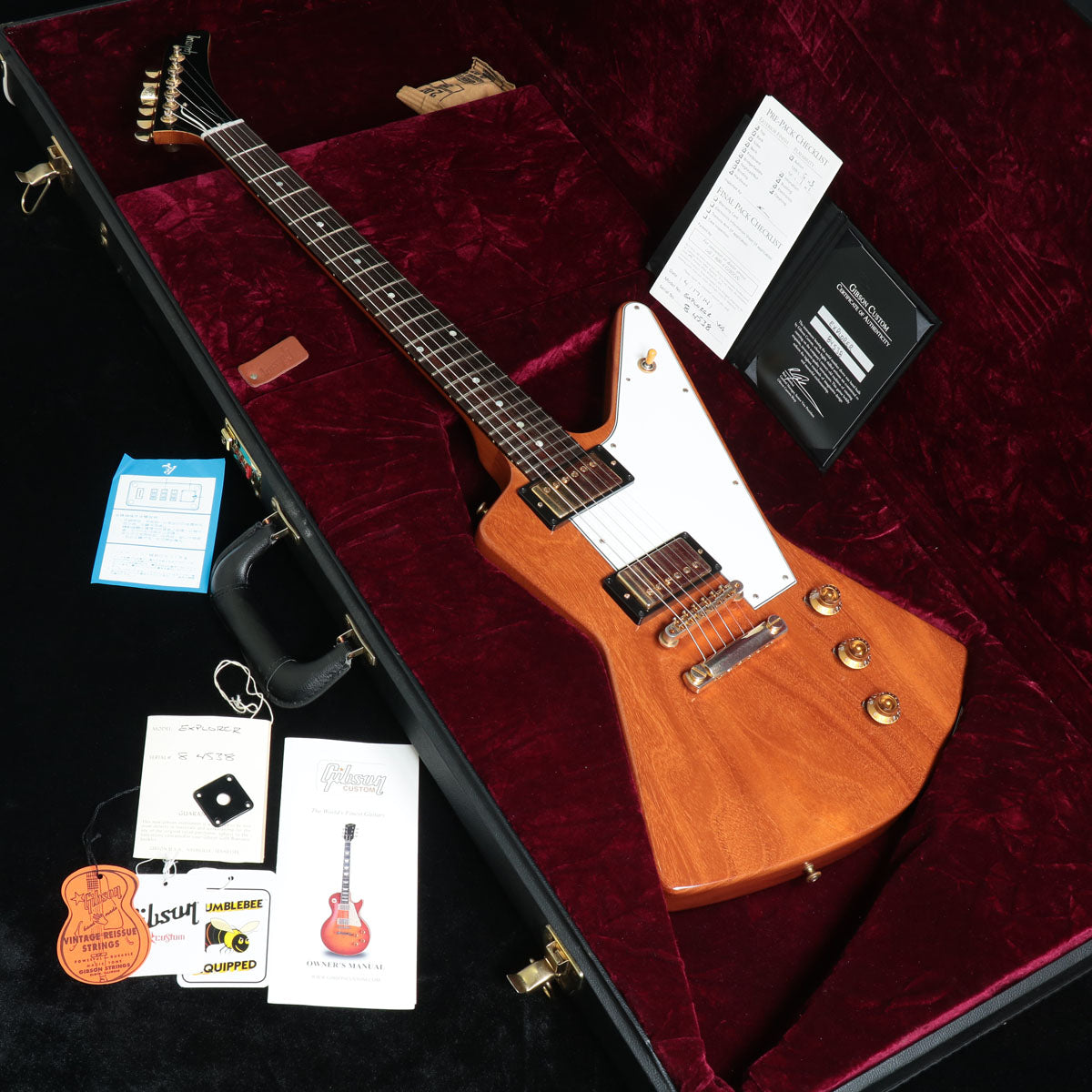 [SN 8 4538] USED Gibson Custom Shop / 1958 Explorer Mahogany Elbow Cut VOS [2014/3.32kg] Gibson [08]