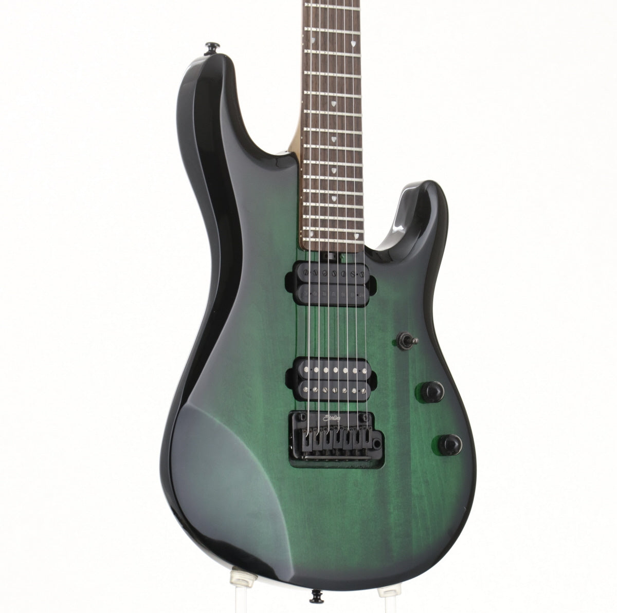 [SN SB13513] USED Sterling / JP70 Modified Trans Green Burst John Petrucci Model 7-String [09]