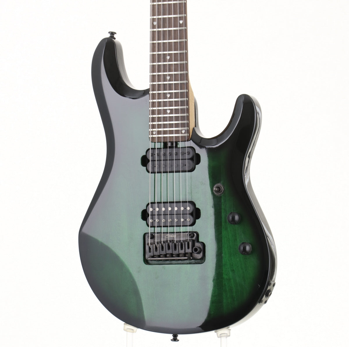 [SN SB13513] USED Sterling / JP70 Modified Trans Green Burst John Petrucci Model 7-String [09]