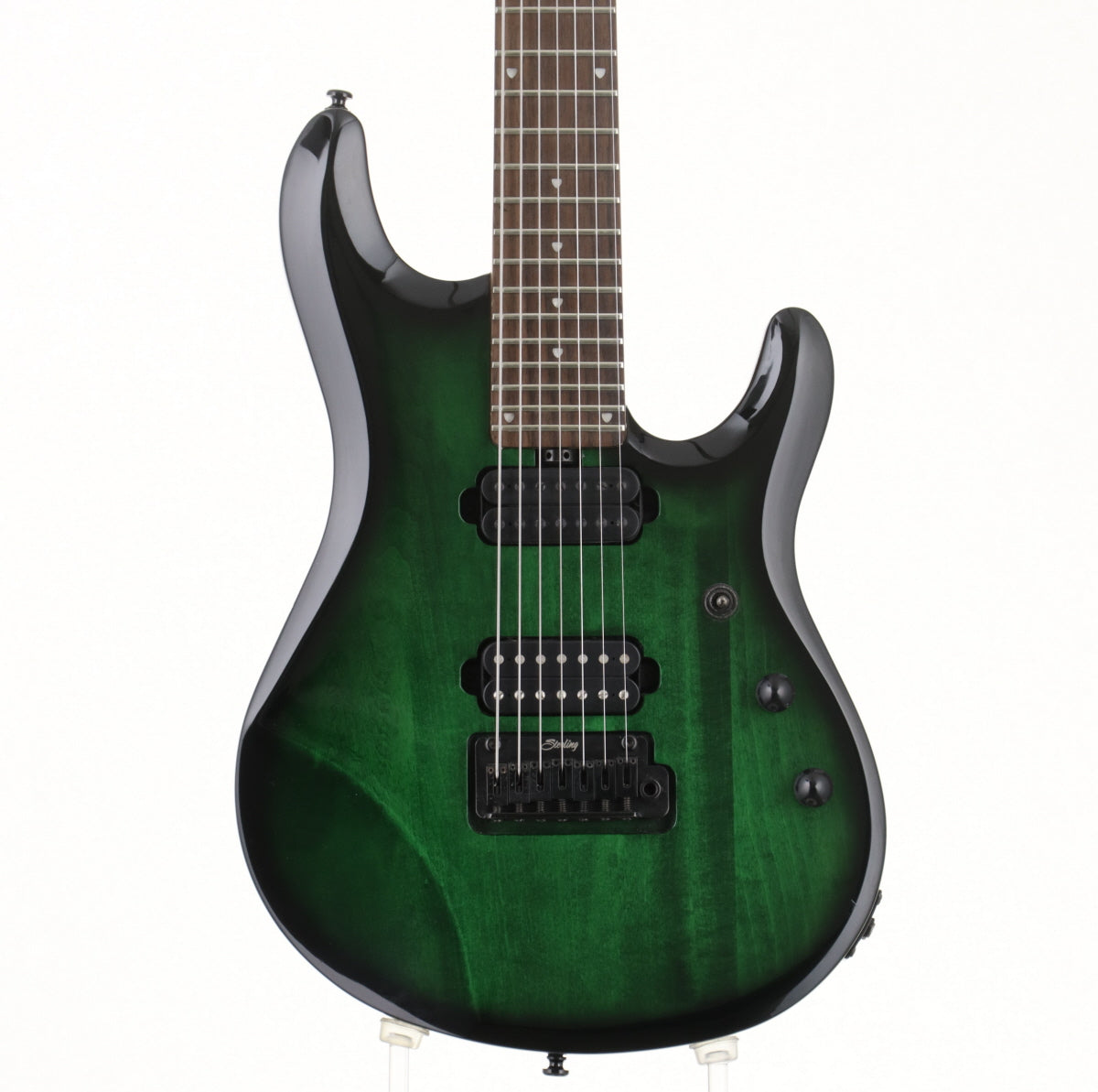 [SN SB13513] USED Sterling / JP70 Modified Trans Green Burst John Petrucci Model 7-String [09]