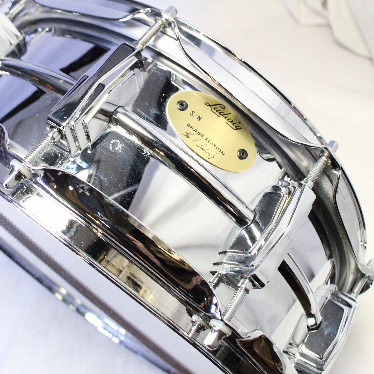 [SN 3377252 / 1425] USED Ludwig / LB400B Brass Edition 14x5 Snare Drum RADDIC [08]