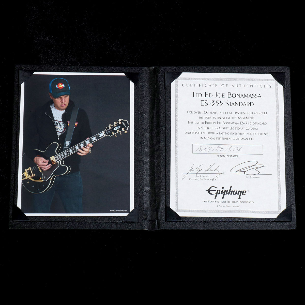 [SN 18091501504] USED Epiphone / Limited Edition Joe Bonamassa ES-355 Standard Outfit [2018/4.39kg] Epiphone [08]