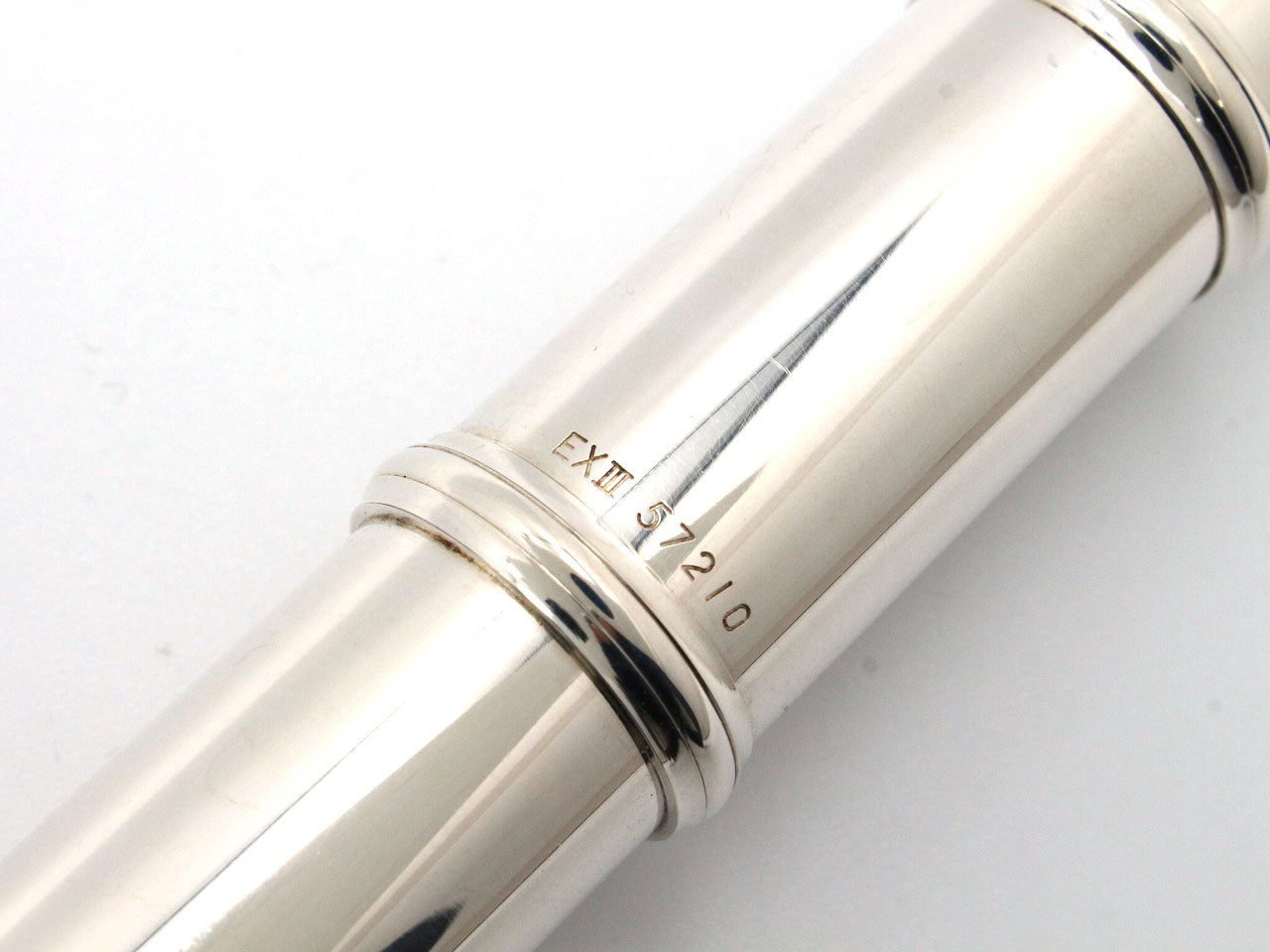 [SN 57210] USED MURAMATSU / Flute EX III CCE Head Tube Silver [09]