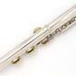 [SN 57210] USED MURAMATSU / Flute EX III CCE Head Tube Silver [09]