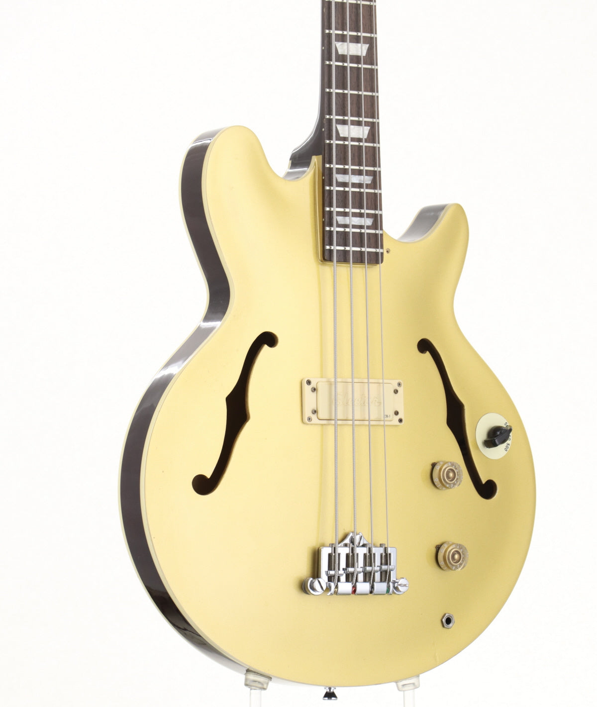 [SN R99D 0202] USED Epiphone / Jack Casady Bass Metallic Gold [06]