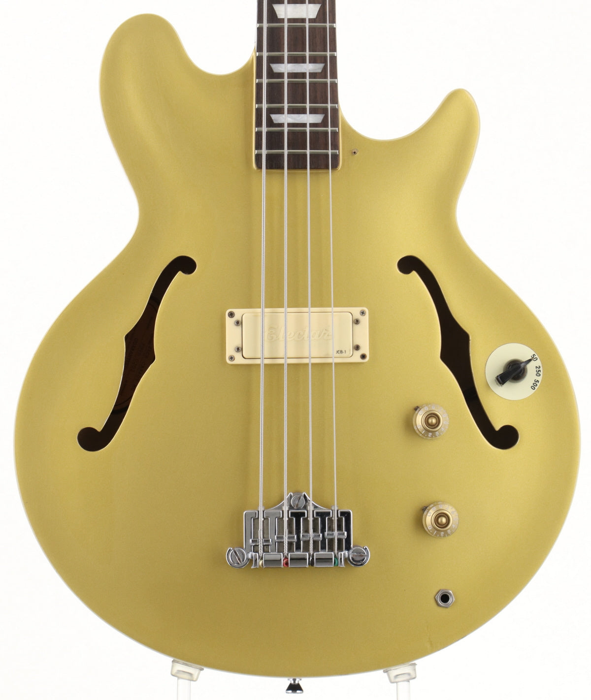 [SN R99D 0202] USED Epiphone / Jack Casady Bass Metallic Gold [06]