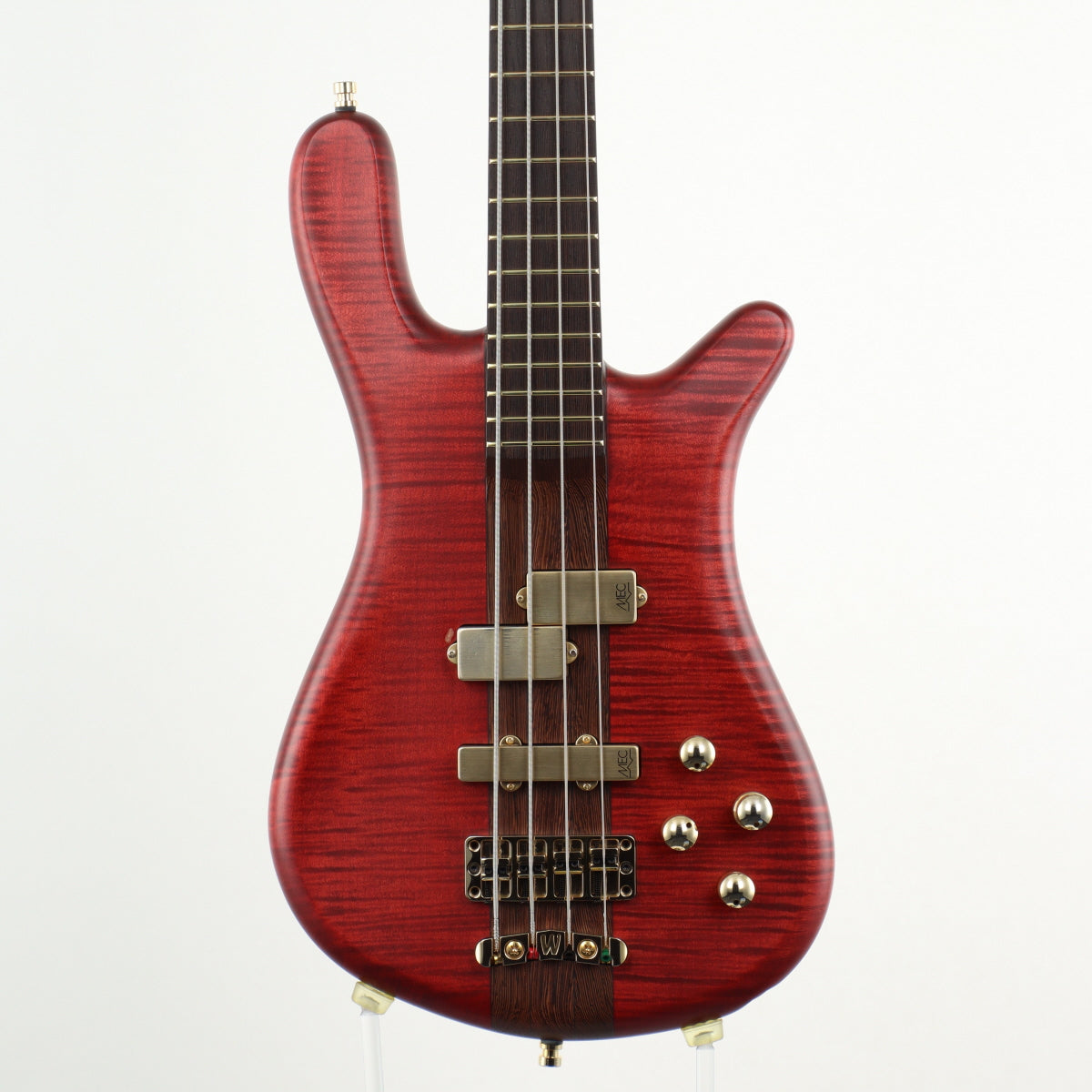 [SN M 163500 19] USED Warwick / Streamer Stage 1 4Strings Burgandy Red [11]