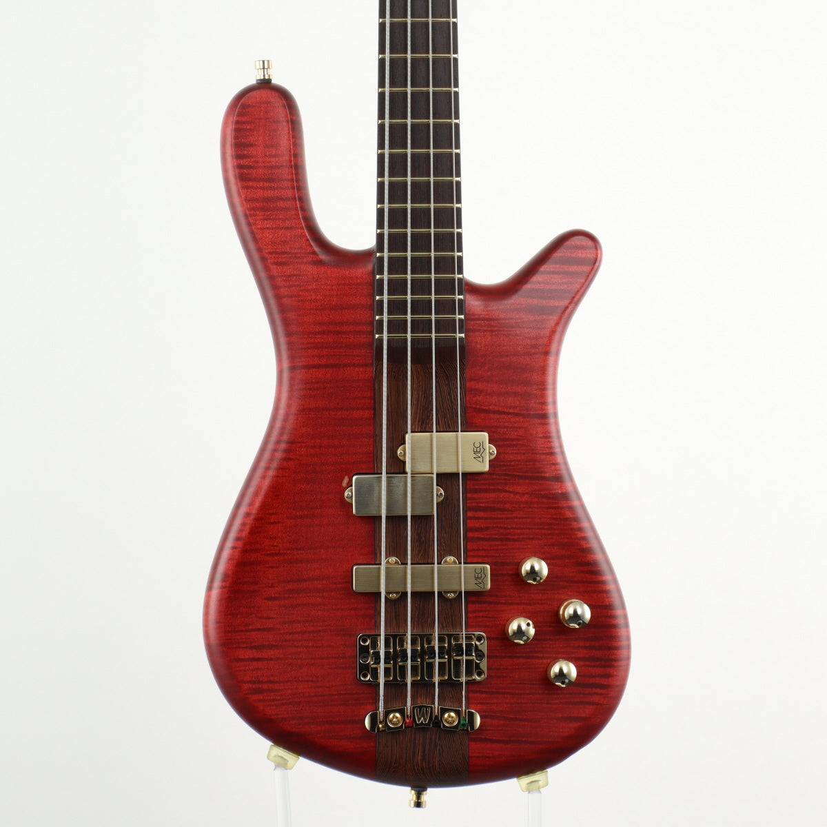 [SN M 163500 19] USED Warwick / Streamer Stage 1 4Strings Burgandy Red [11]