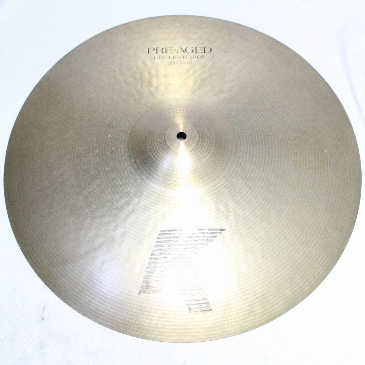 USED ZILDJIAN / K 20" PRE-AGED DRY LIGHT RIDE 2106g K Zildjian Ride Cymbal [08]