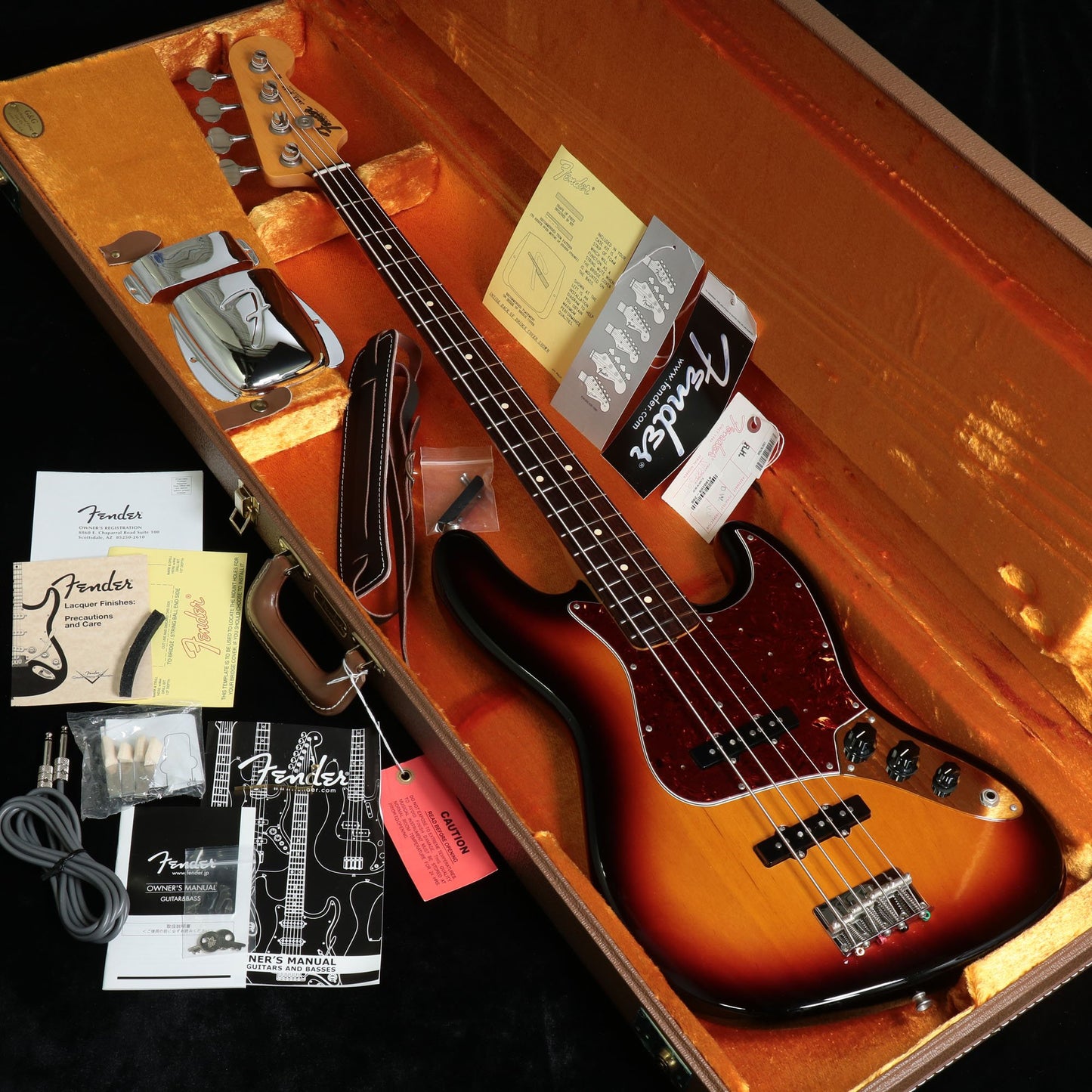 [SN V199297] USED Fender USA / American Vintage 62 Jazz Bass 3Knobs 3-Color Sunburst [2011/3.98kg] Fender [08]