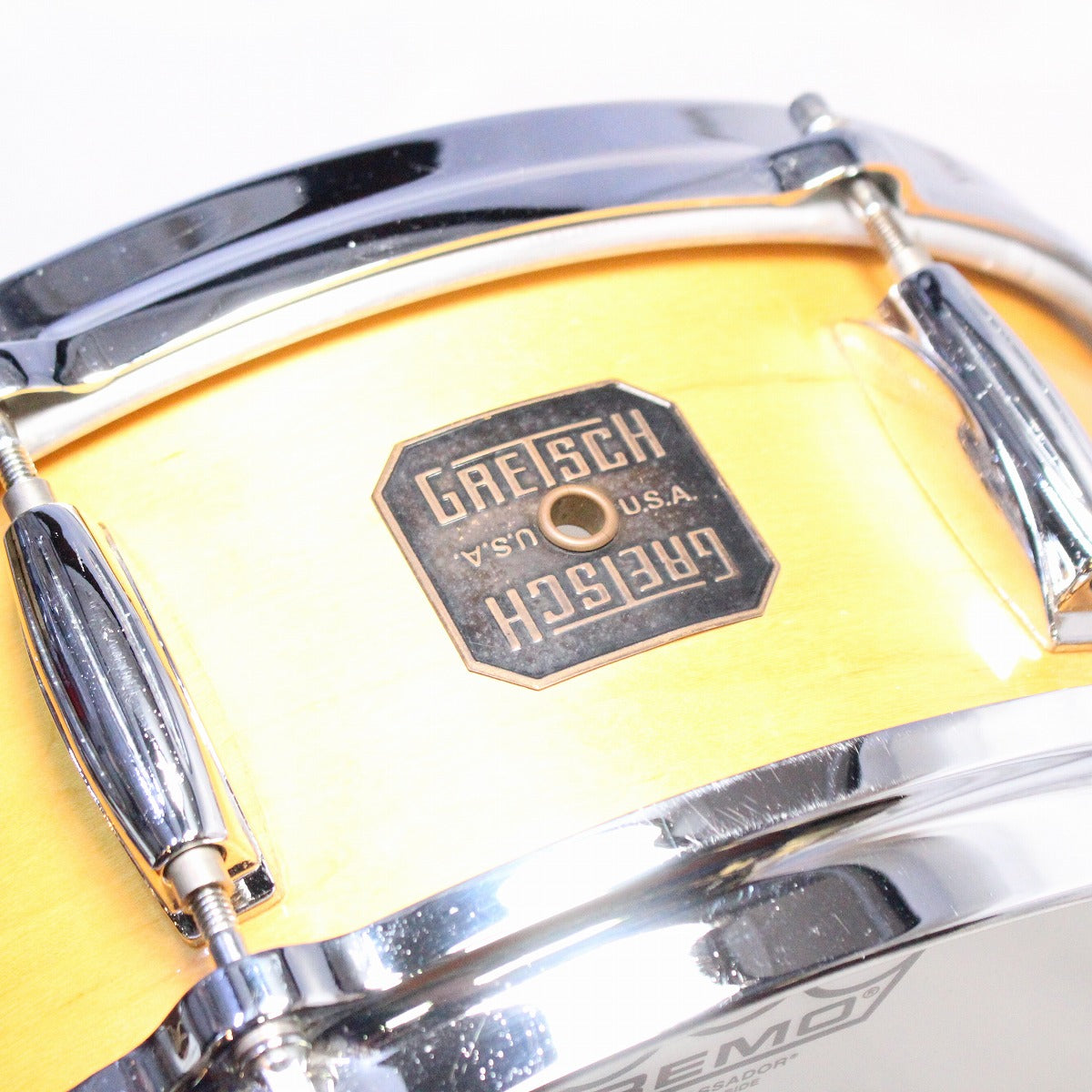 USED GRETSCH / 80-90s G-4157 14x5 USA Custom Snare Drum [08]