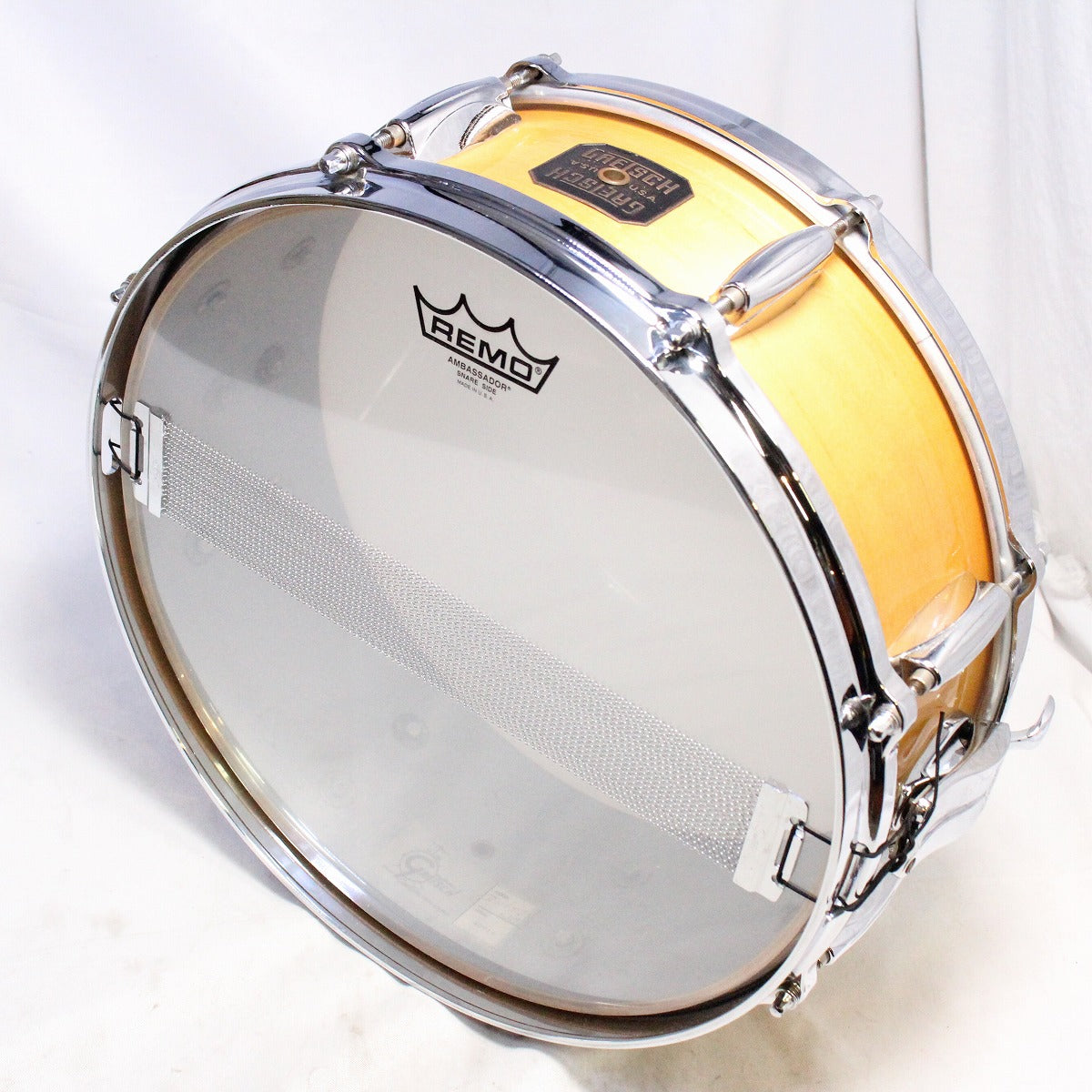 USED GRETSCH / 80-90s G-4157 14x5 USA Custom Snare Drum [08]