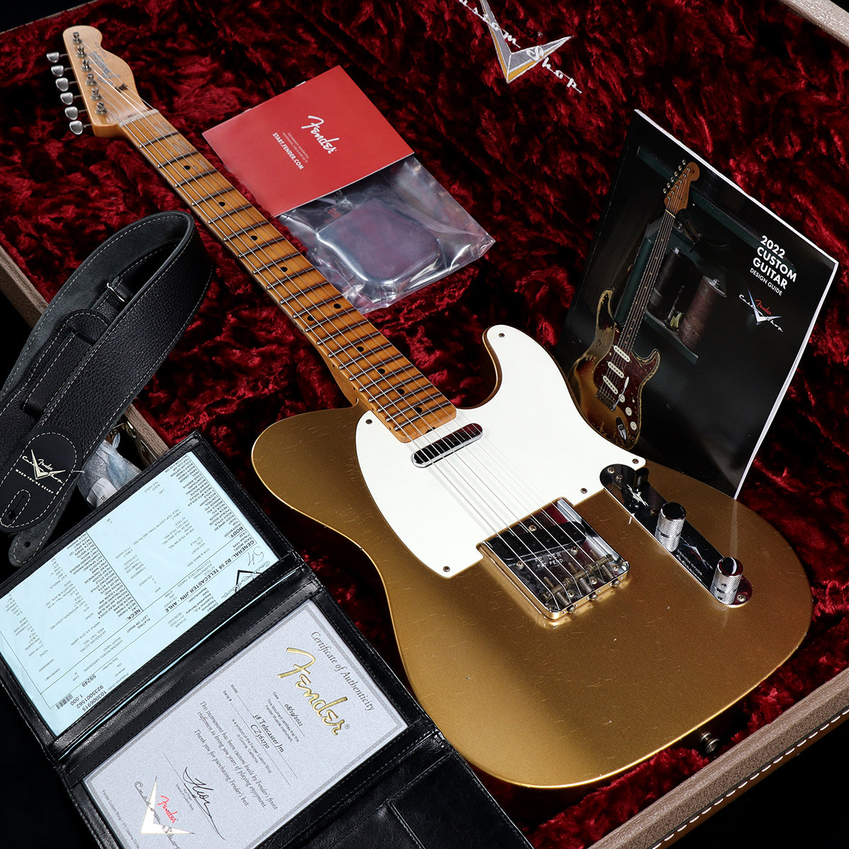 [SN CZ562730] USED FENDER CUSTOM SHOP / 1958 Telecaster Journeyman Relic Aged HLE Gold [06]