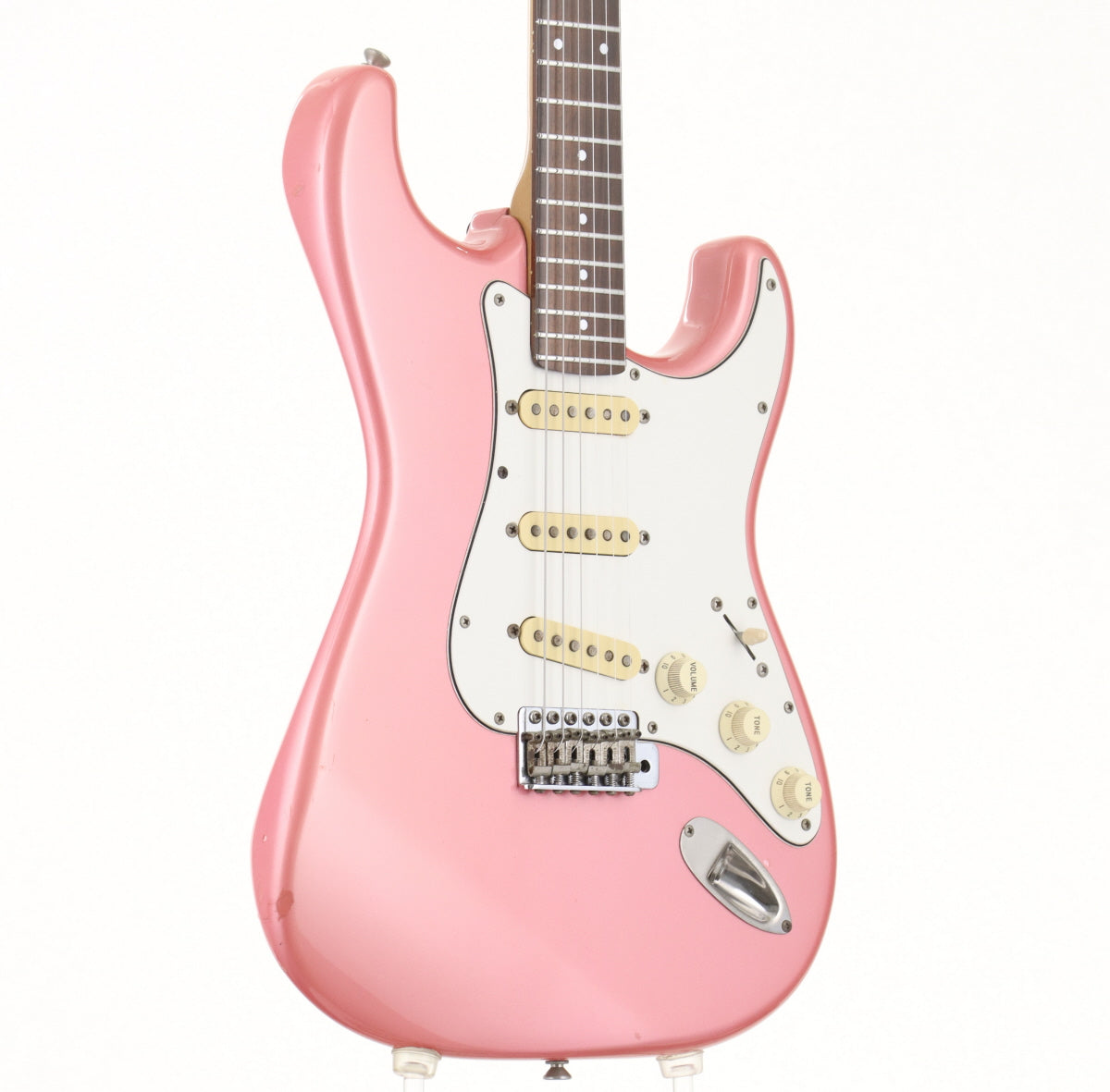 [SN E539296] USED Fender Japan / ST314-55 Metallic Pink [03]