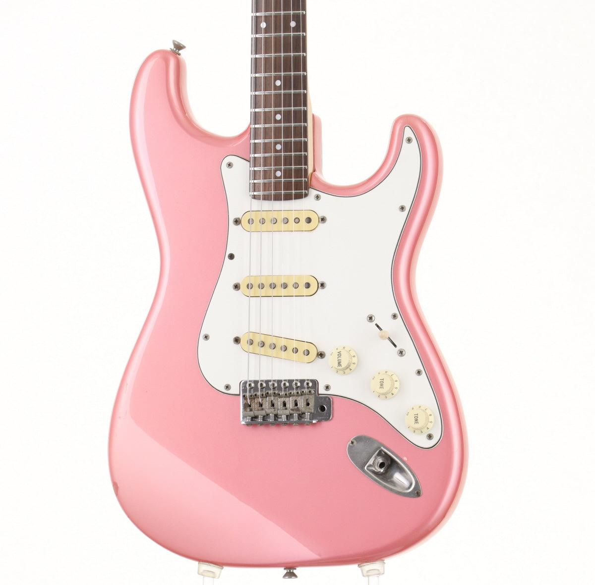 [SN E539296] USED Fender Japan / ST314-55 Metallic Pink [03]