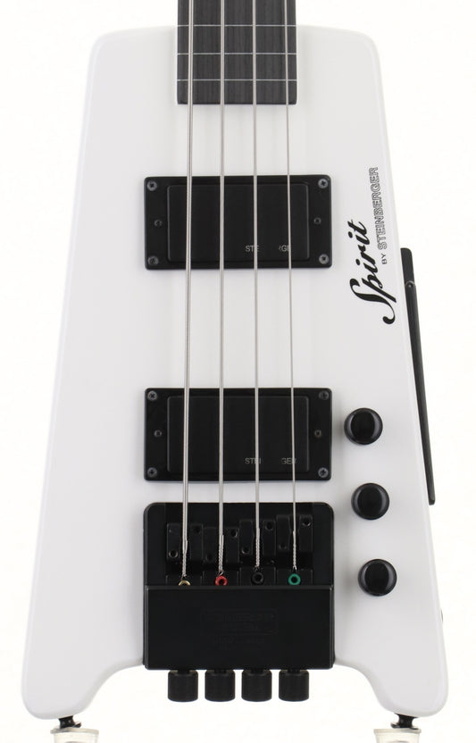 [SN 21092352882] USED STEINBERGER Spirit / XT-2 Fretless MOD / White Fretless [08]