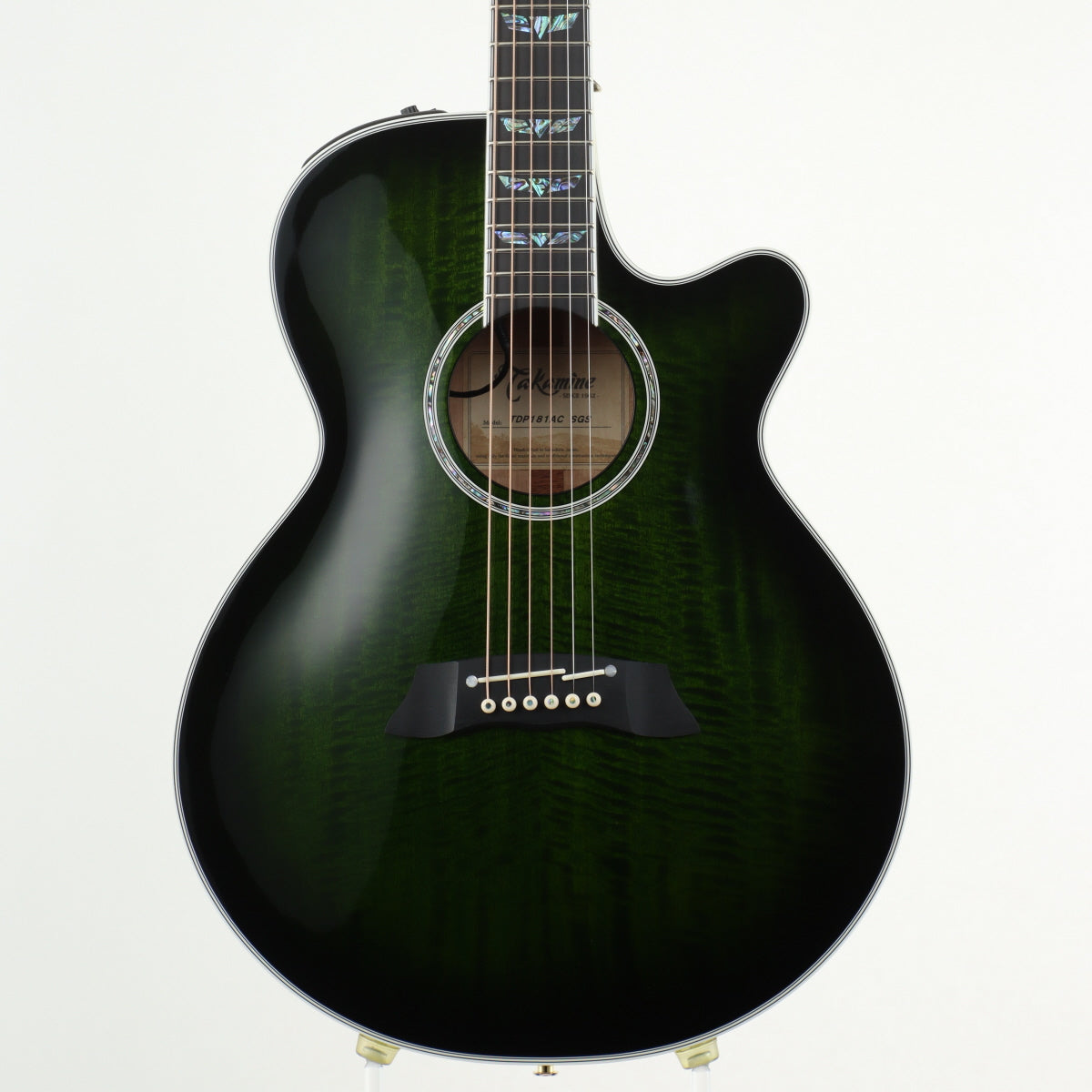 [SN 60010718] USED Takamine / TDP181AC See-Thru Green Sunburst [11]