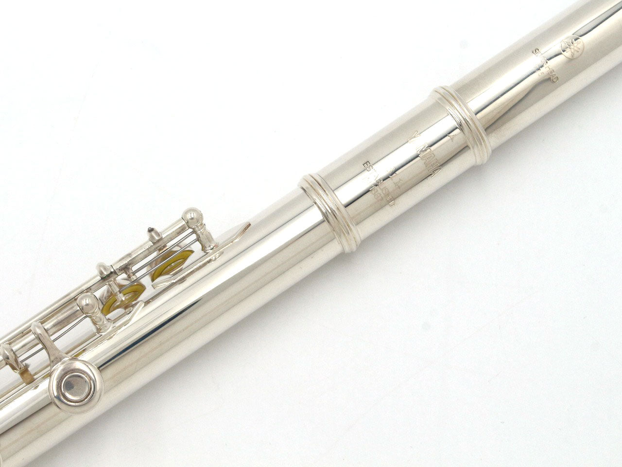 [SN C76899] USED YAMAHA / Flute YFL-311, head tube silver [09]