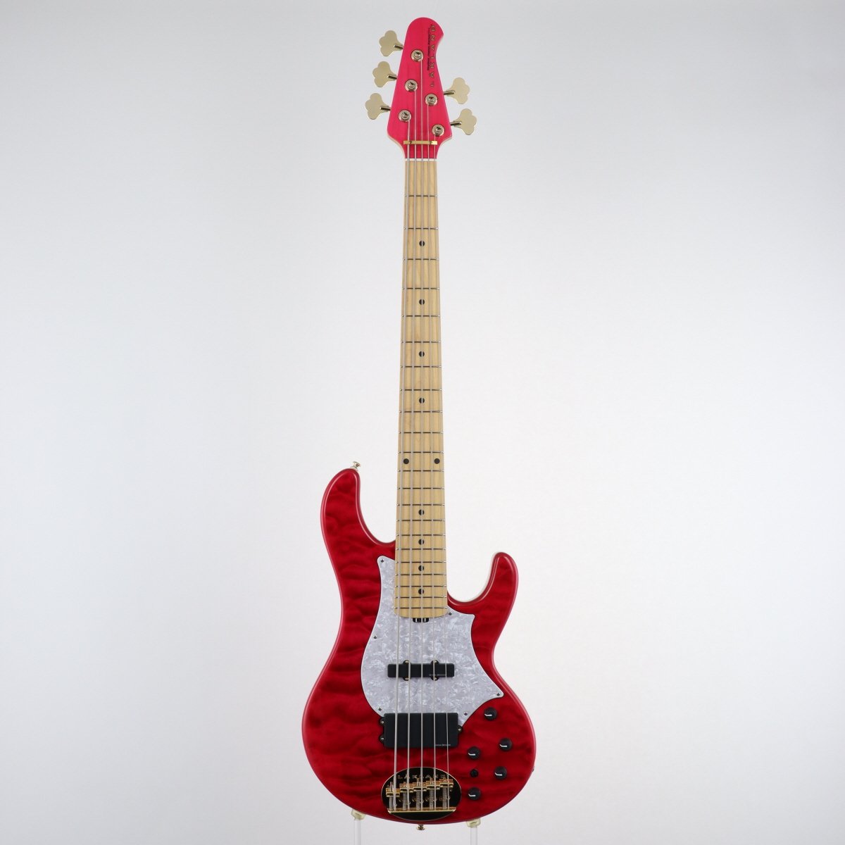 [SN KL1150625] USED Lakland / Skyline Series SK-569 Tetsuya see-through pink [11]