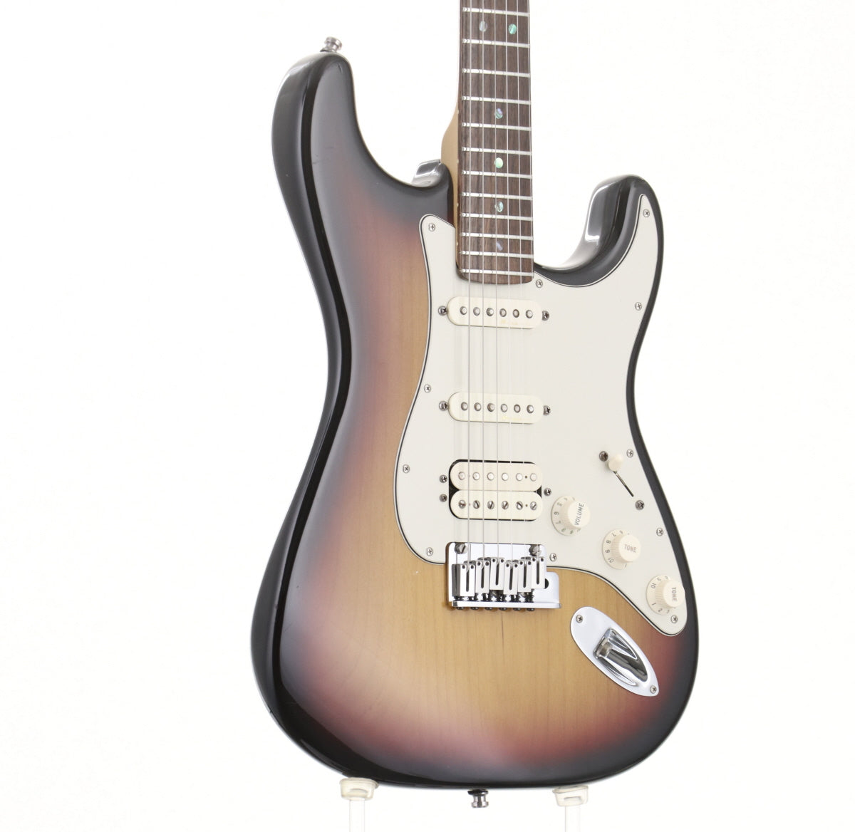 [SN DZ2186191] USED Fender / American Deluxe Fat Stratocaster 3-Color Sunburst, 2002 [09]