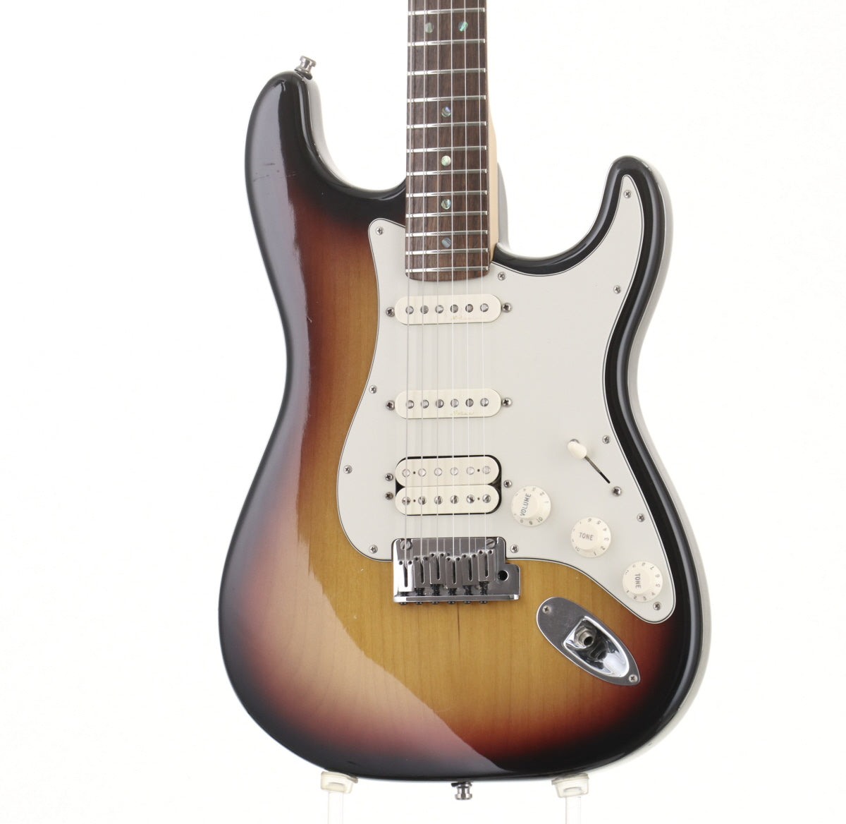 [SN DZ2186191] USED Fender / American Deluxe Fat Stratocaster 3-Color Sunburst, 2002 [09]