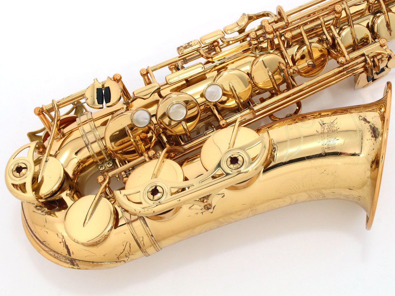 [SN 070587] USED YAMAHA / Alto sax YAS-62II, all tampos replaced [20]