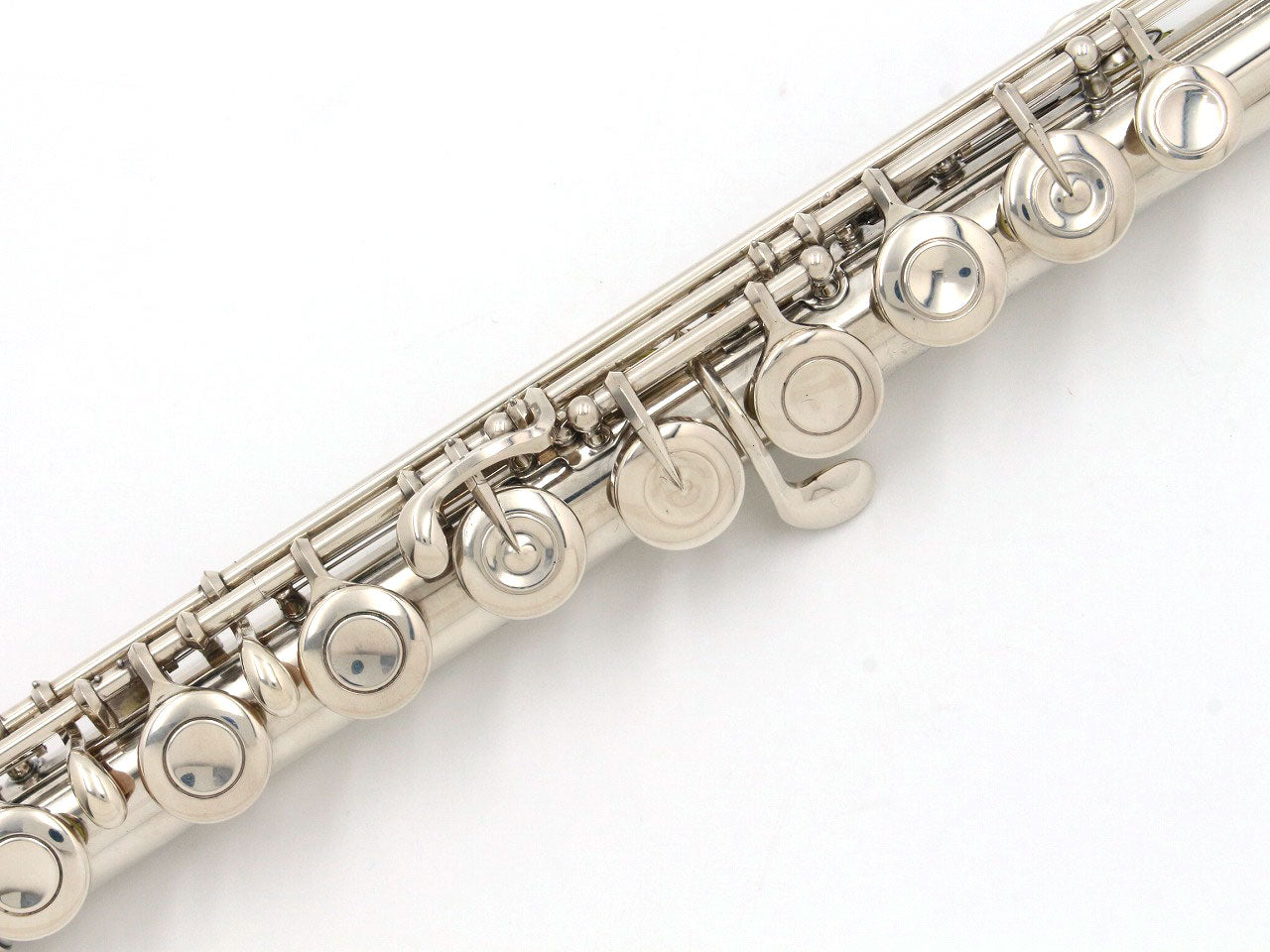 [SN 57406] USED MURAMATSU / Flute EX III, silver headstock, all tampos replaced [09]