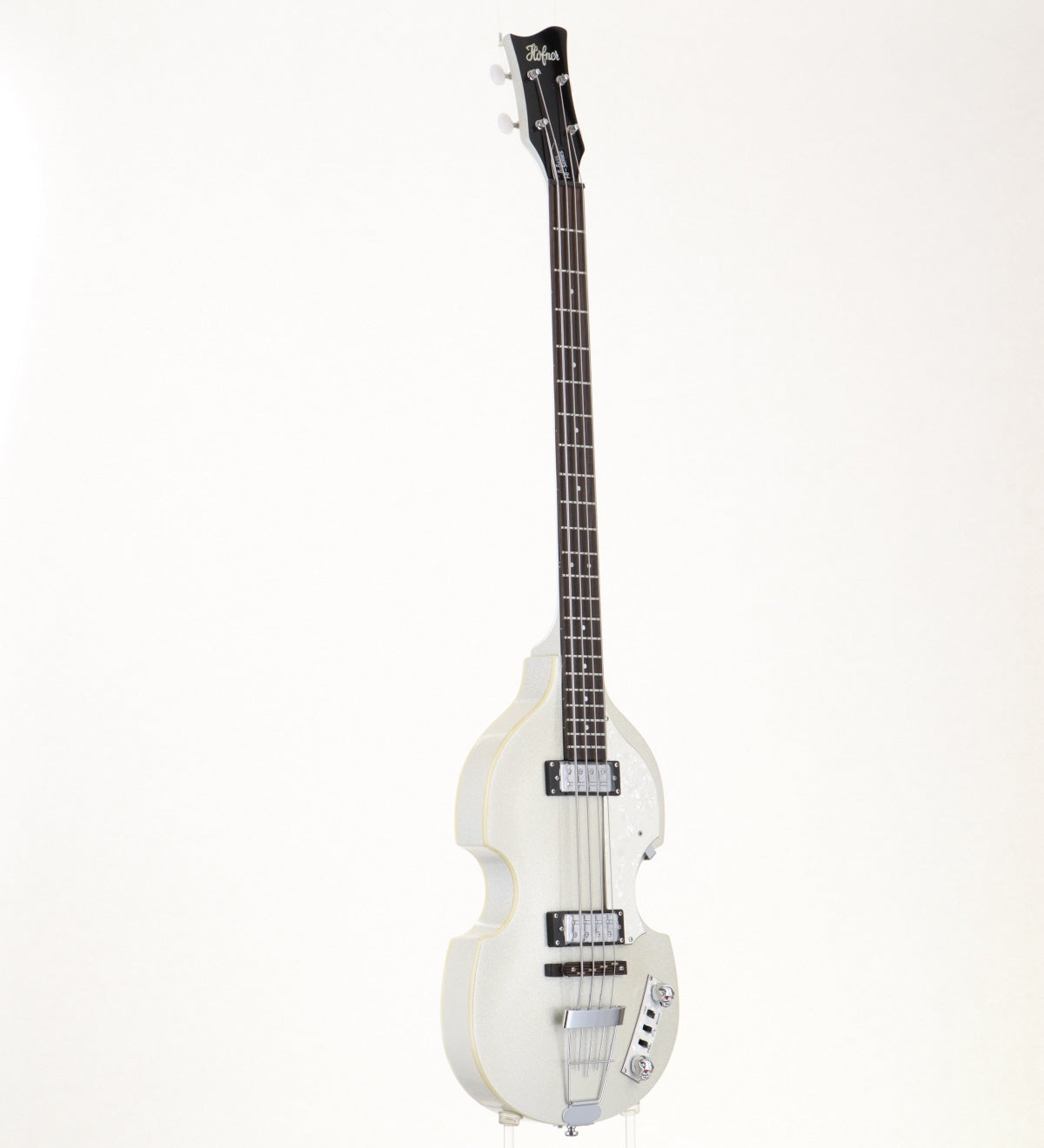 [SN H11002571] USED Hofner / HI-BB Ignition Bass SLV Silver Metallic [2.45kg] Hefner Violin Bass [08]