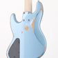 [SN J-2608] USED Xotic / XJ-1T 5Strings Ice Blue Metallic Heavy Aged [06]