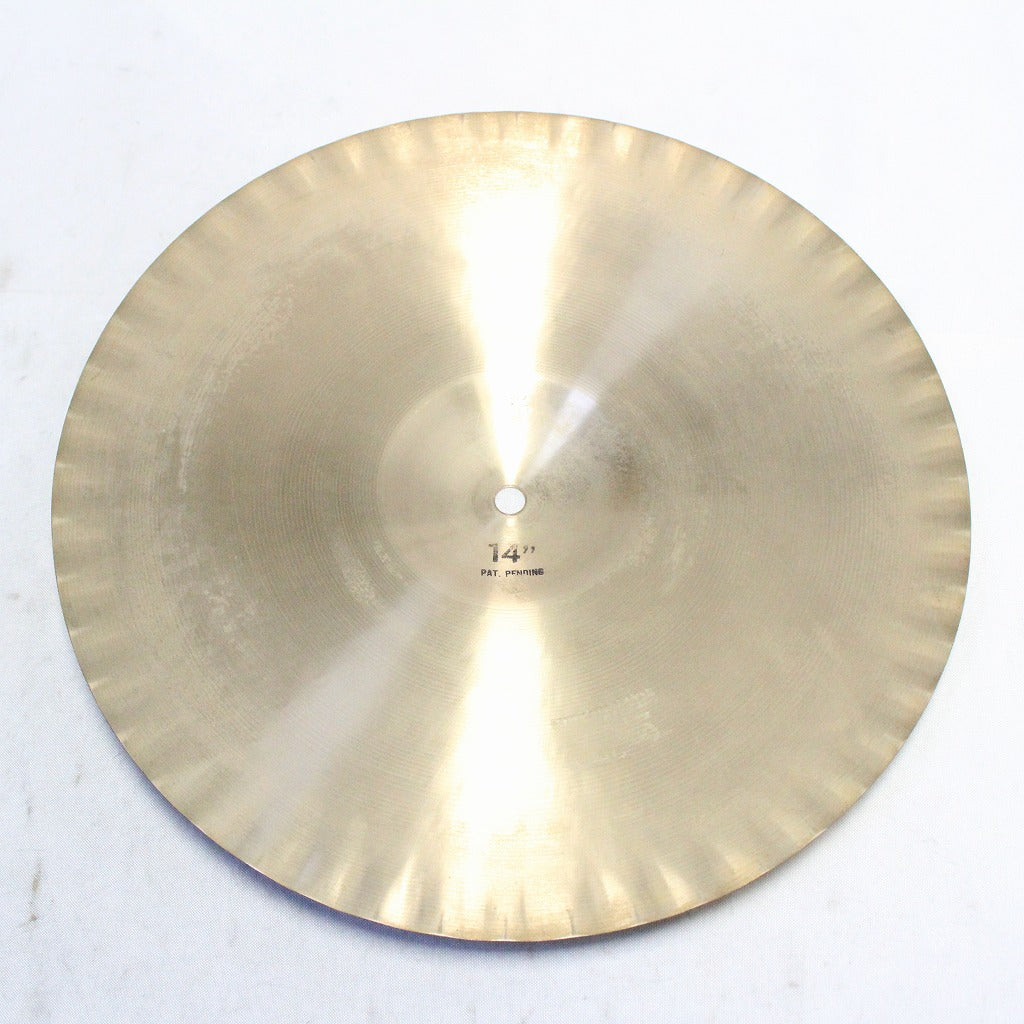 USED PAISTE / FORMULA602 60s-70s Pre-Serial SoundEdge Hihats 14" 834/924 Paiste Hi-Hat Cymbals [08]