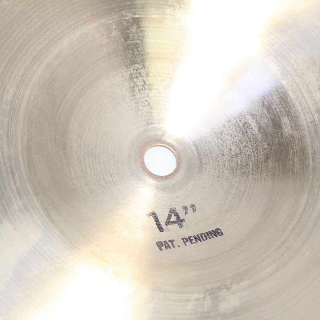 USED PAISTE / FORMULA602 60s-70s Pre-Serial SoundEdge Hihats 14" 834/924 Paiste Hi-Hat Cymbals [08]