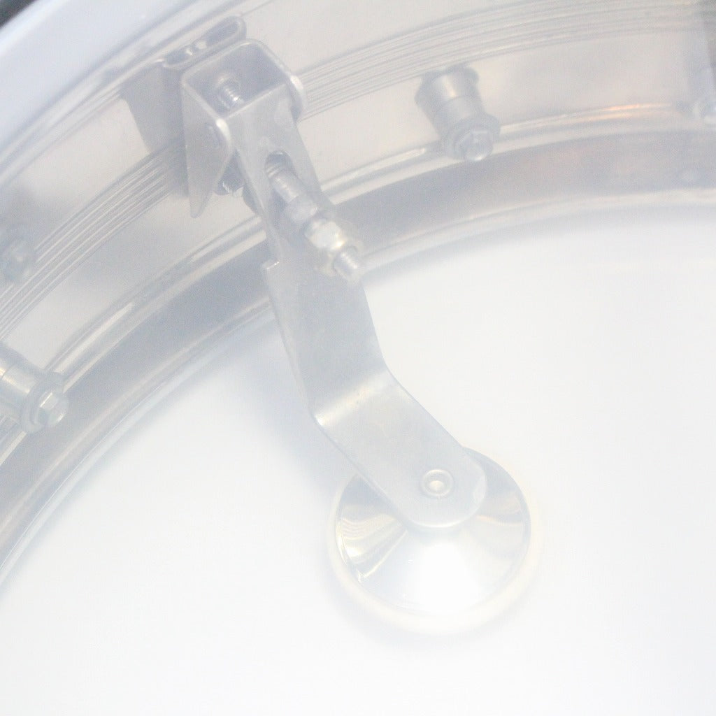 USED ROGERS / LATE 1960s DYNASONIC COB Chrome Over Brass 14×5 Rogers Snare Drum [08]