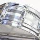 USED ROGERS / LATE 1960s DYNASONIC COB Chrome Over Brass 14×5 Rogers Snare Drum [08]