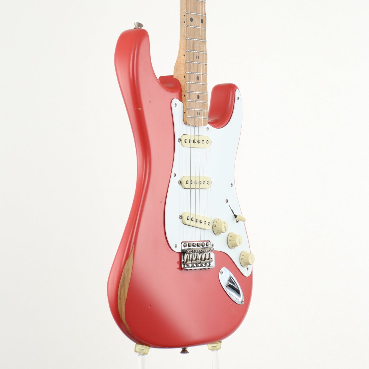 [SN MX21052471] USED Fender Mexico / Vintera Road Worn 50s Stratocaster Fiesta Red [11]