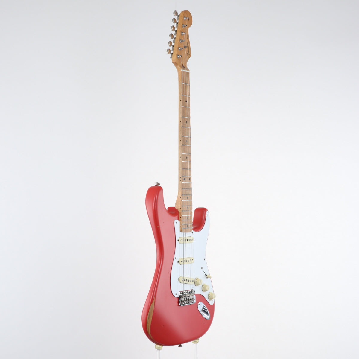 [SN MX21052471] USED Fender Mexico / Vintera Road Worn 50s Stratocaster Fiesta Red [11]