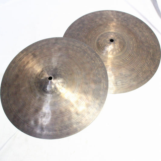 USED ISTANBUL / AGOP 30th Anniversary HIHATS 14" 734/750 Istanbul Hi-Hat Cymbals [08]