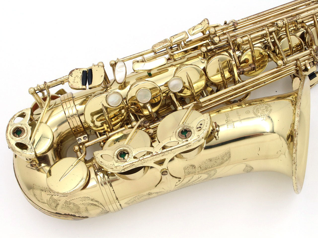 [SN 604166] USED SELMER / Alto Sax SERIE3 W/E GP-TONE Series 3, all tampos replaced [09]