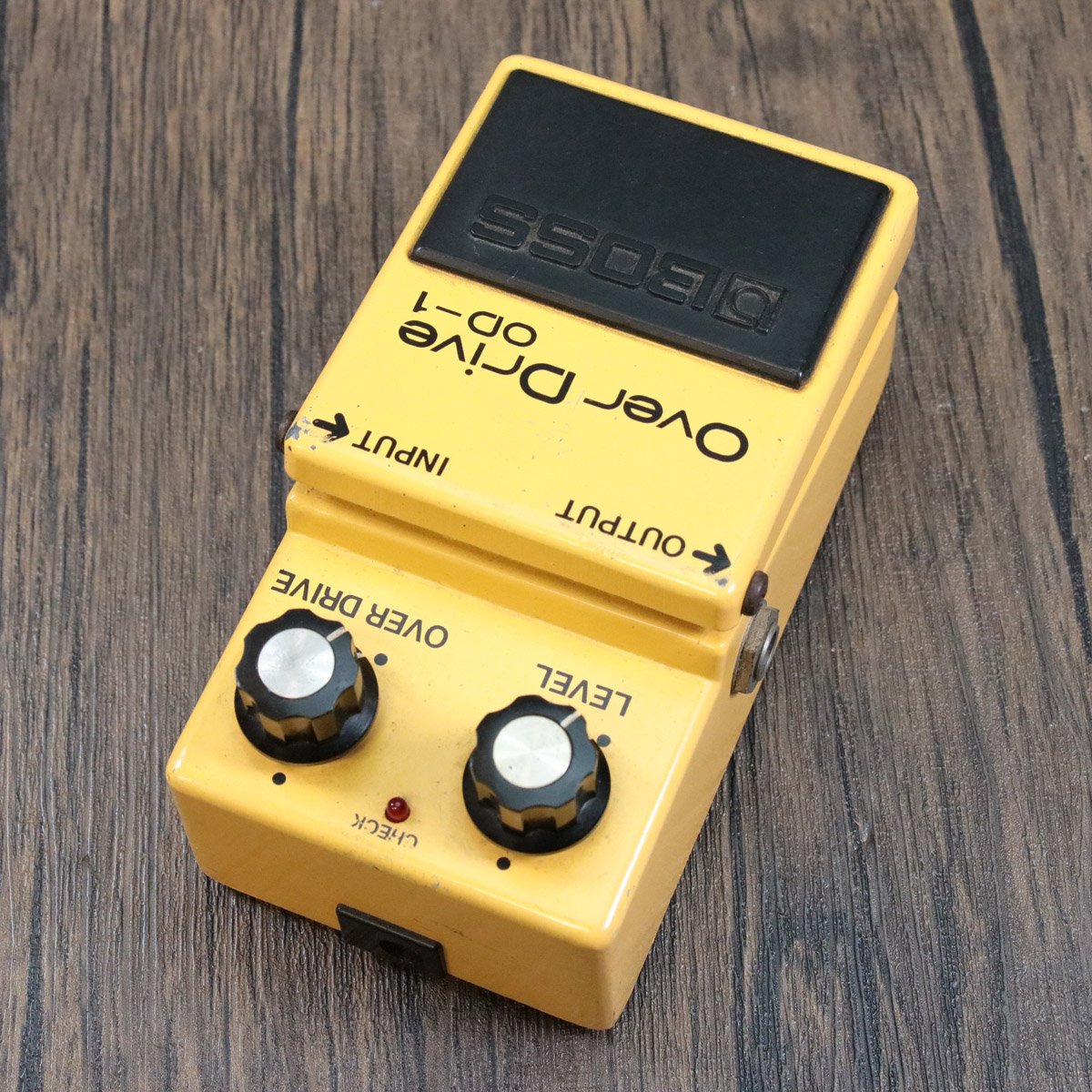 [SN 8400] USED BOSS / OD-1 OverDrive NEC-µPC4741C 52-281B Made IN Japan Overdrive Boss Effects Pedal [10]