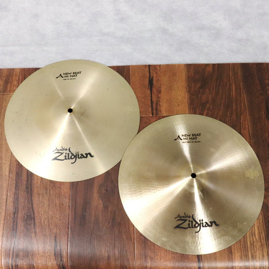 [SN TOP28751 124 BOTOM2599] USED ZILDJIAN / A14 New Beat Hi-Hat Set [11]