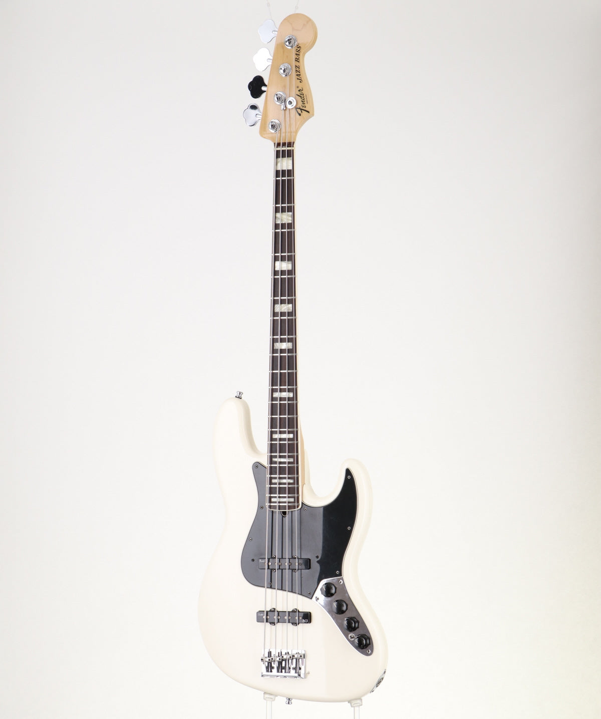 [SN DZ9346709] USED Fender USA / American Deluxe Jazz Bass Olympic White [06]